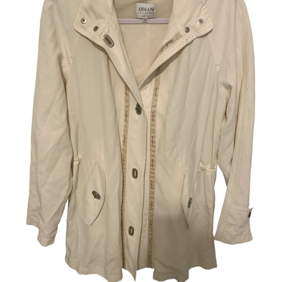 Giorgio Armani Women's Cream Jacket - Picture 1 of 6